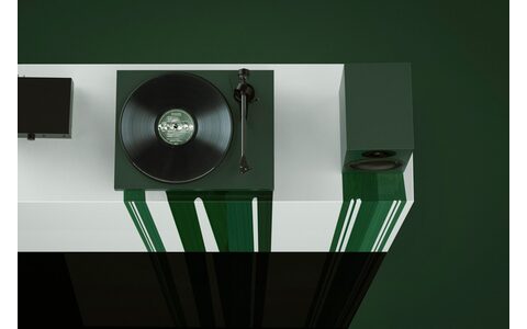 Zestaw Gramofon Wzmacniacz Głosniki Pro-Ject Colourful Audio System Zielony Salon Poznań