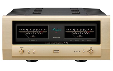 Końcówka Mocy Hi-End Klasy A Accuphase A-48 przód