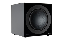 Monitor Audio Anthra W15 Czarny Połysk Subwoofer Salon Poznań Wrocław 