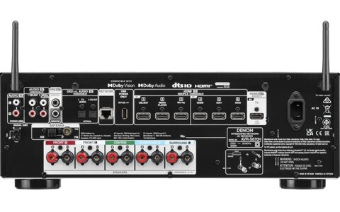 Amplituner Kina Domowego 5.2 Denon AVR-S670H tył