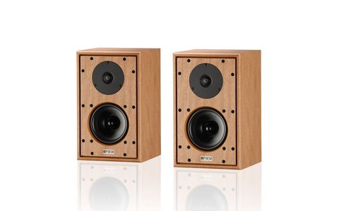 Kolumny Podstawkowe Harbeth P3ESR XD Okoume przód maskownice