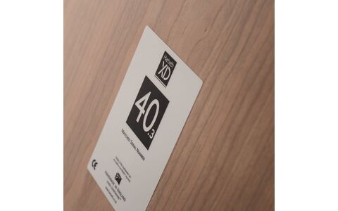 Kolumny Podstawkowe Harbeth M40.3 XD Wiśnia tył