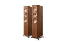 KEF R7 Meta Orzech Kolumny Podłogowe Salon Poznań Wrocław