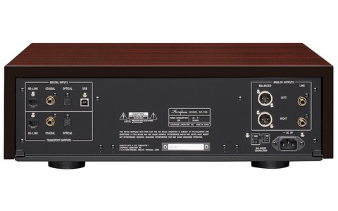 Odtwarzacz CD SACD Accuphase DP-750 tył