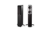 Q Acoustics Concept 50 Czarny Połysk Kolumny Podłogowe Salon Poznań Wrocław