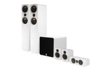 Q Acoustics QA 3050i 3010i 3090Ci QB12 Biały Połysk Zestaw Kina Domowego 5.1 Salon Poznań Wrocław