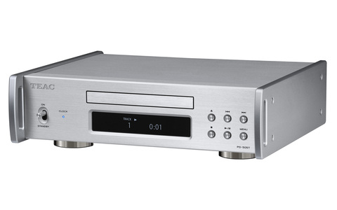 Transport CD TEAC PD-505T Srebrny przód