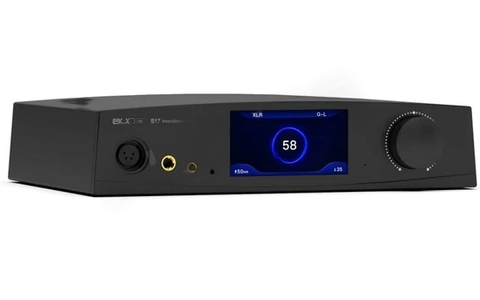 Zbalansowany Wzmacniacz Słuchawkowy Klasy A  Aune S17 Pro Czarny