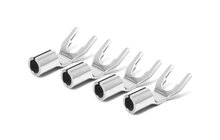 Oyaide SPYT Srebrne Wtyki Głośnikowe Szpadle 4 szt. Salon Poznań Wrocław