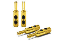 Oyaide GBN Złote Wtyki Głośnikowe Bananowe 4 szt. Salon Poznań Wrocław