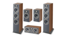 Zestaw Kina Domowego 5.0 Focal Theva N°2 N°1 Center Orzech