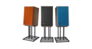 Kolumny Podstawkowe z Pomarańczową Maskownicą JBL L82 Classic MKII