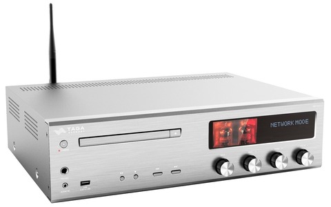 Amplituner CD Tuner FM/DAB  Taga Harmony HTR-1500CD Srebrny