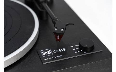 Gramofon Analogowy z Ortofon 2M-RED Dual CS 518 Orzech