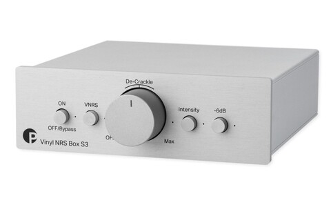 Przedwzmacniacz Gramofonowy z Funkcjami Poprawy Jakości Sygnału Pro-Ject Vinyl NRS Box S3 Czarny
