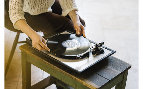 Gramofon Analogowy z Wkładką Ortofon 2M Blue Rekkord Audio M500