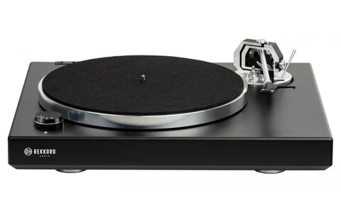 Gramofon Analogowy Bez Wkładki Rekkord Audio M600 Czarny Połysk