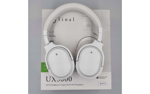 Bezprzewodowe Słuchawki Nauszne z ANC Final Audio UX3000 Białe