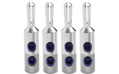 Wtyki Głośnikowe Oyaide SRBN Srebrne Bananowe