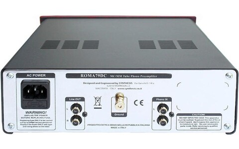 Lampowy Przedwzmacniacz Gramofonowy Synthesis Roma 79 DC