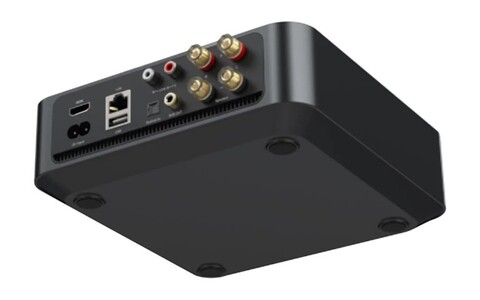 Wzmacniacz stereo z funkcjami sieciowymi WiiM AMP Czarny 