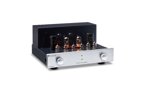 Przedwzmacniacz PrimaLuna EVO 400 Preamplifier front and side