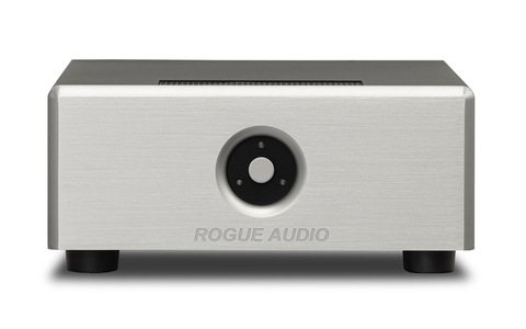 Końcówka Mocy Monobloki Rogue AudioDragoN Monoblocks Srebrna front