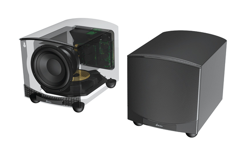 Subwoofer Goldenear ForceField 30 inside