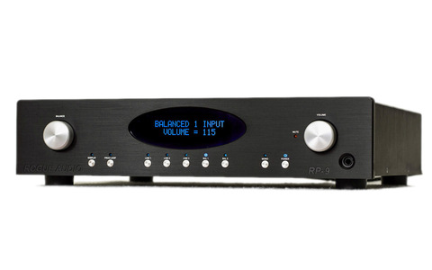 Przedwzmacniacz Stereo Rogue Audio RP-9 Czarny front