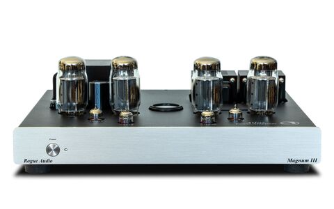 Końcówka Mocy Stereo Rogue Audio Atlas Magnum Srebrna