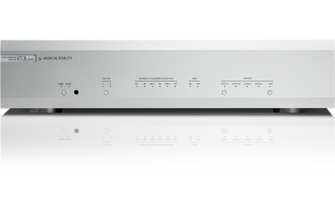 Przetwornik Cyfrowo-Analogowy DAC Musical Fidelity M3x DAC Srebrny front