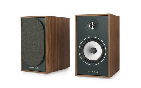 Kolumny Podstawkowe Triangle Borea BR03 Connect Zielone Salon Poznań Wrocław front