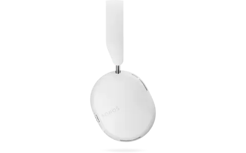 Słuchawki Bezprzewodowe Wokółuszne Zamknięte Sonos Ace Białe Salon Poznań Wrocław side