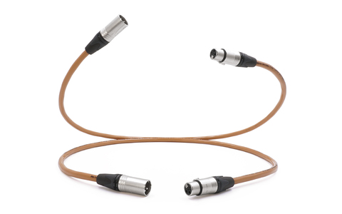 Przewód Interkonekt 2 x XLR-XLR 5m Melodika BS2X50 Brown Sugar Salon Poznań Wrocław 2