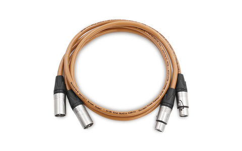 Przewód Interkonekt 2 x XLR-XLR 6m Melodika BS2X60 Brown Sugar Salon Poznań Wrocław 3