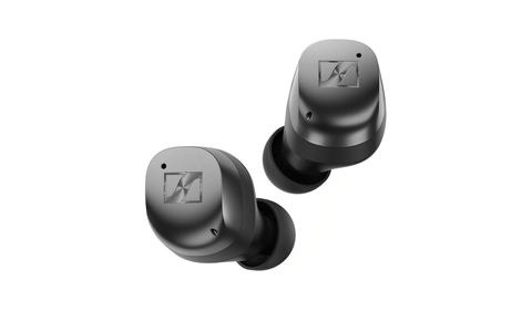 Bezprzewodowe Słuchawki z ANC Sennheiser MOMENTUM True Wireless 4 Czarno-grafitowe Salon Poznań Wrocław pair front