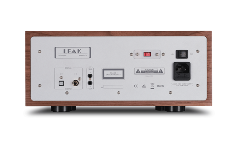 Odtwarzacz CD LEAK CDT Wood Salon Poznań Wrocław rear