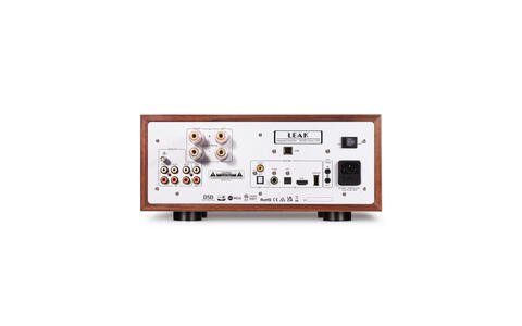 Wzmacniacz Zintegrowany LEAK STEREO 230 Wood Salon Poznań Wrocław rear