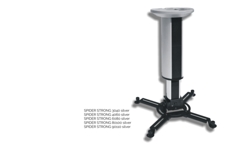 Uchwyt do Projektora Suprema Spider Strong 6080 Srebrny