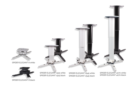 Uchwyt do Projektora Suprema Spider Elegant 1525 Czarny