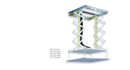 Winda Sufitowa Do Projektora Suprema LIFT-SU4000
