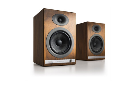 Aktywne Kolumny Podstawkowe Bluetooth Audioengine HD5 Orzech