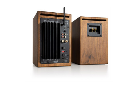 Aktywne Kolumny Podstawkowe Bluetooth Audioengine HD5 Orzech