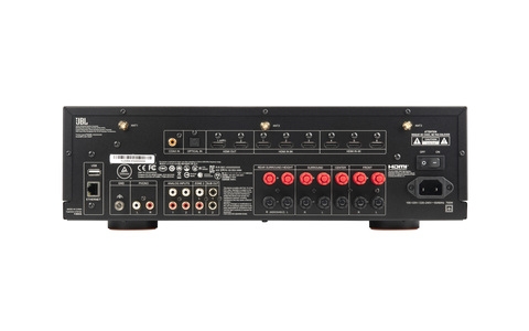 Biały Amplituner do Kina Domowego JBL MA7100HP rear