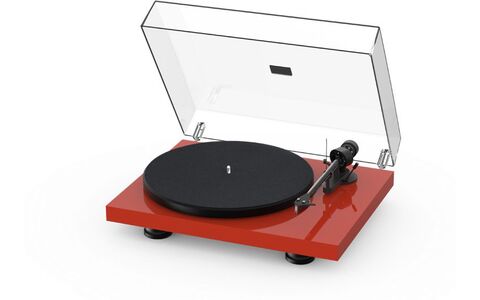 Gramofon z Przedwzmacniaczem Pro-Ject Debut Carbon EVO 2M-RED Czerwony Połysk + Phono Box MM Mat