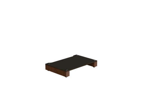 Stolik Hi-Fi Blok STAX 2G Base Orzech