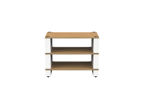 Zestaw 3 Półek Hi-Fi Blok STAX 2G Biały