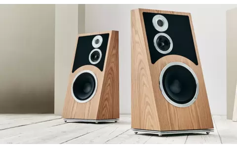 Kolumny Podłogowe Audiovector Trapeze Reimagined Dąb banner