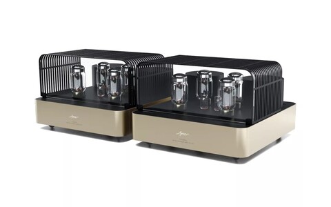 Lampowa Końcówka Mocy Mono Fezz Audio Olympia Mono Power Amplifier EVO Sunlight Złota front cover