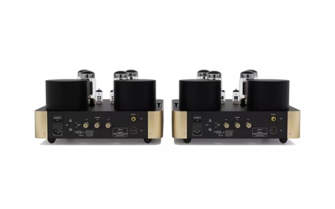 Lampowa Końcówka Mocy Mono Fezz Audio Olympia Mono Power Amplifier EVO Sunlight Złota rear